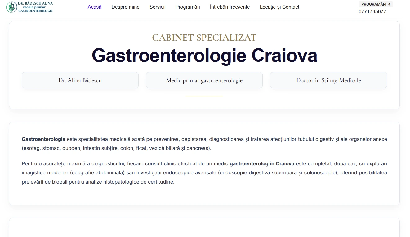 gastroenterolog craiova